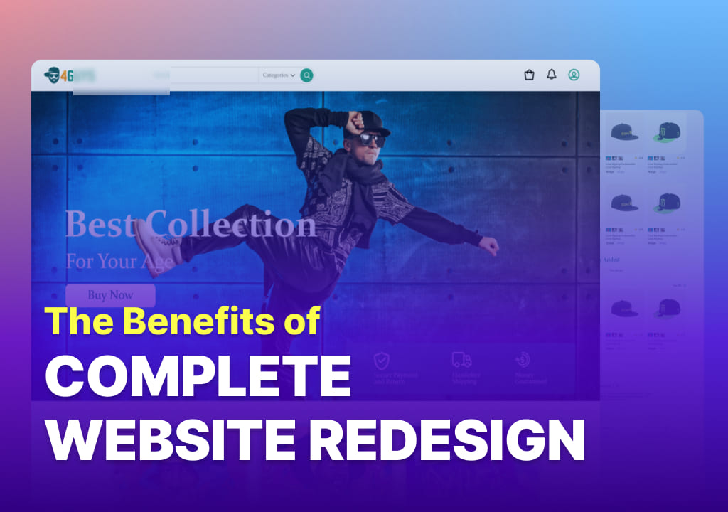 benefits of website redesign