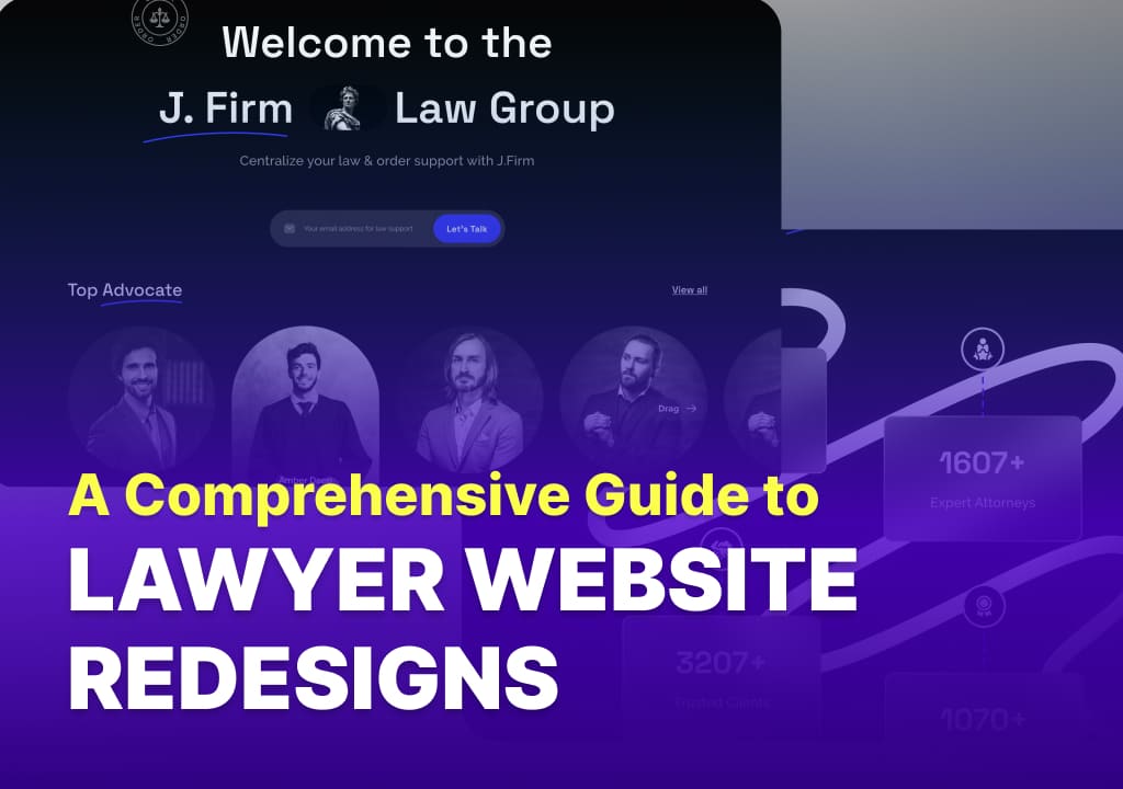 lawyer website redesign