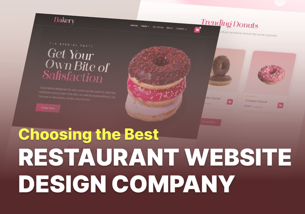 restaurant website design company