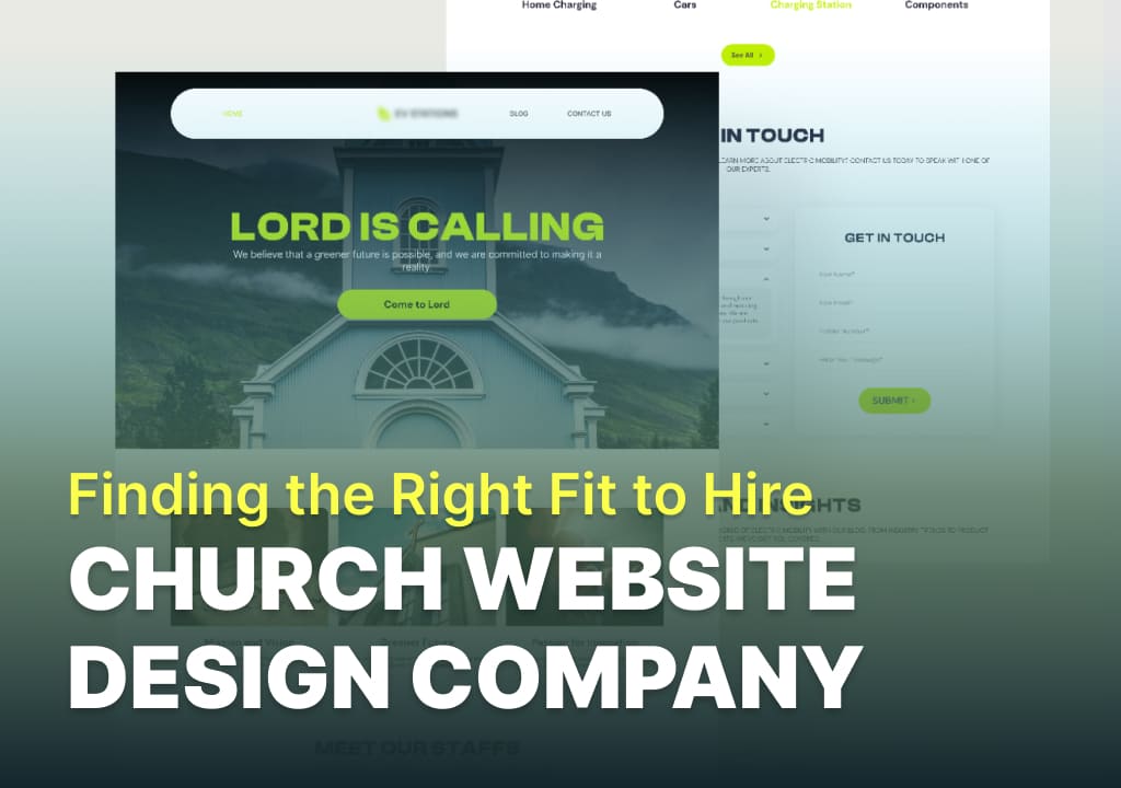 church website design company