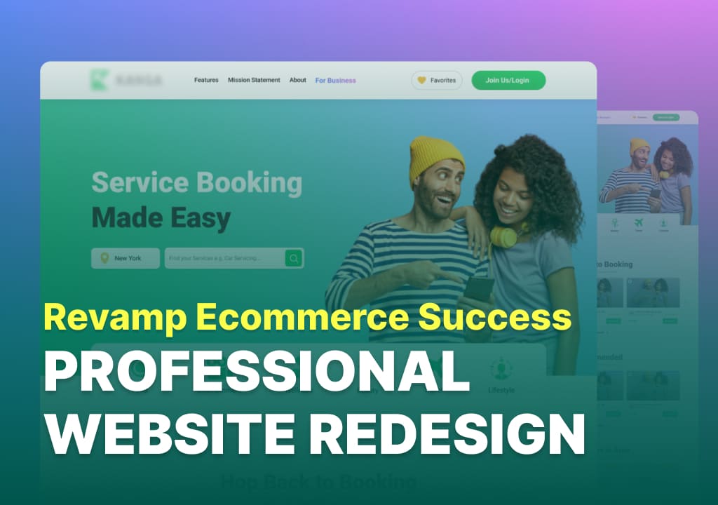 ecommerce website redesign