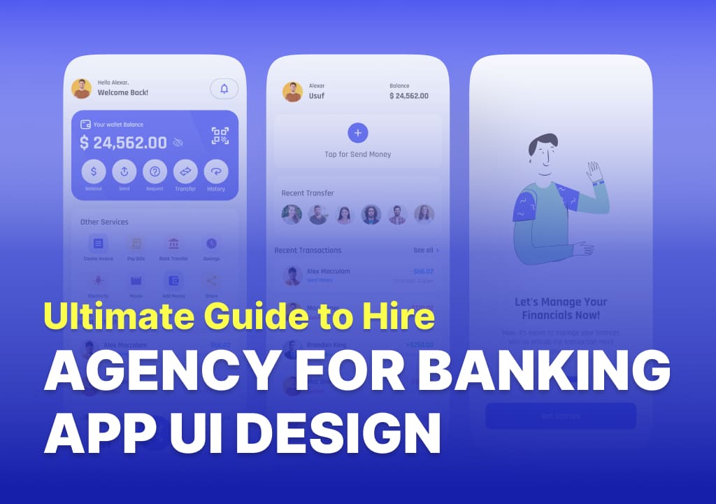 banking app ui design