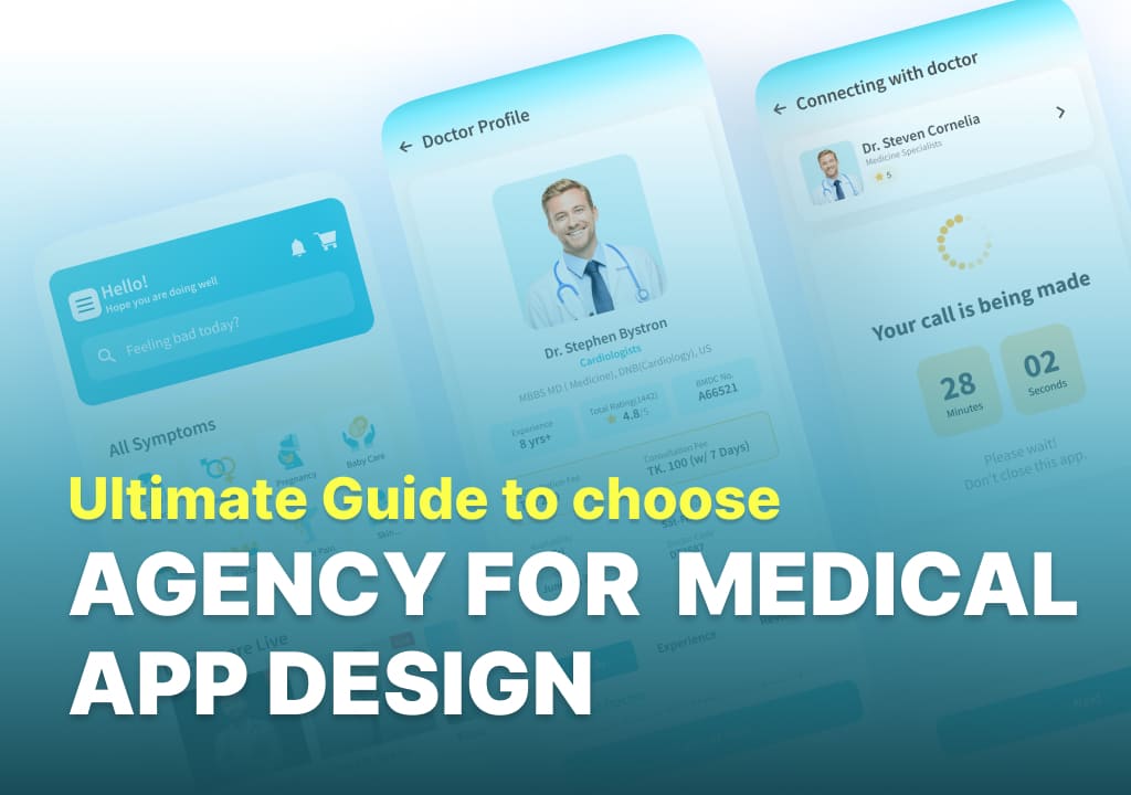 medical app ui design